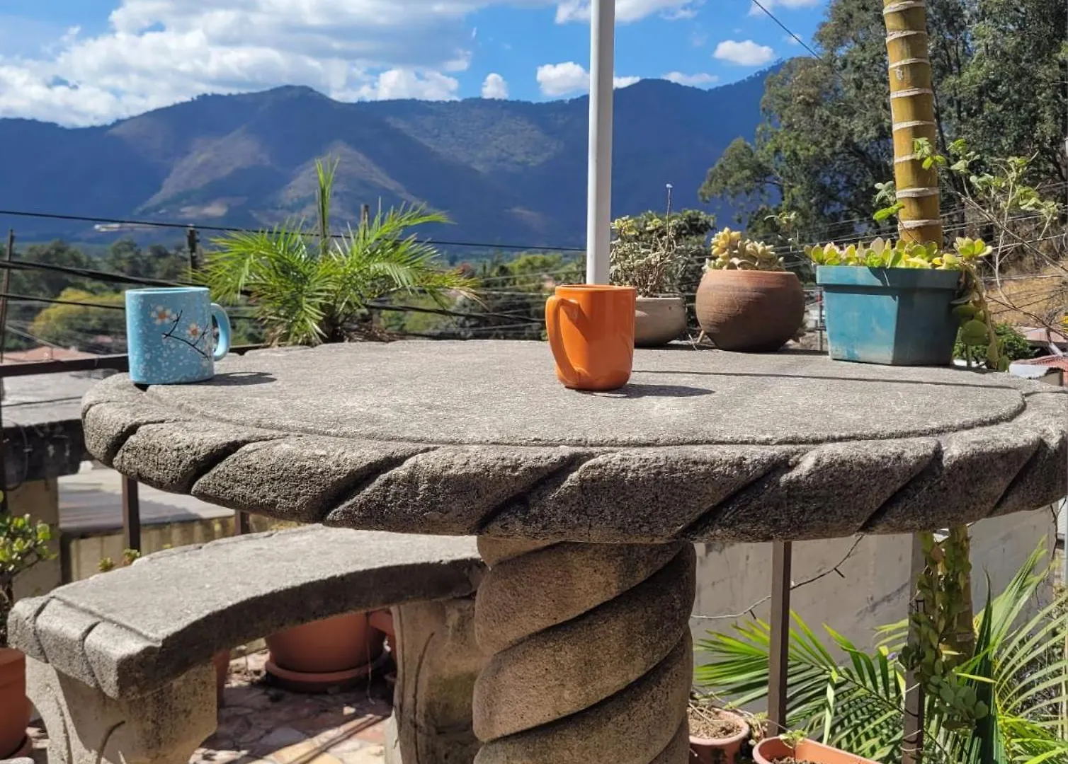 Volcano View Modest Casita With Dogs Antigua